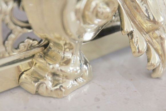 Антикварное ограждение для камина. Европа. Начало 20 века