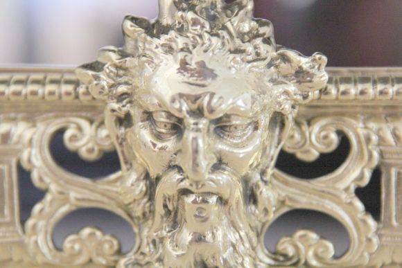 Антикварное ограждение для камина. Европа. Начало 20 века