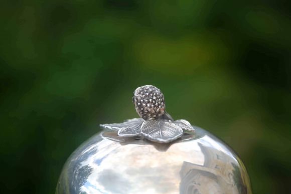 Коллекционная английская яйцеварка. Посеребрение