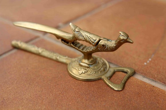 Винтажная открывалка - орехокол ФАЗАН 