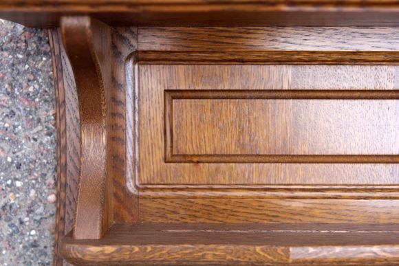 Лаконичная деревянная вешалка с 7 мью крючками