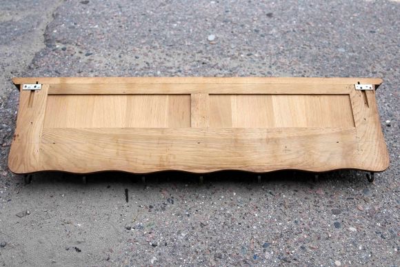 Лаконичная деревянная вешалка с 7 мью крючками