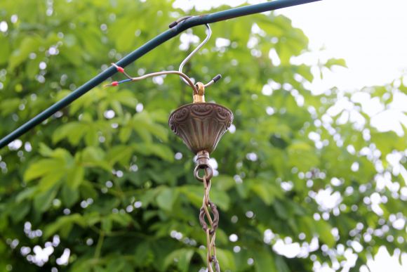 Бронзовая винтажная люстра