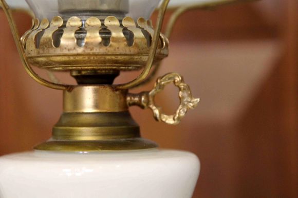 Винтажная настольная лампа