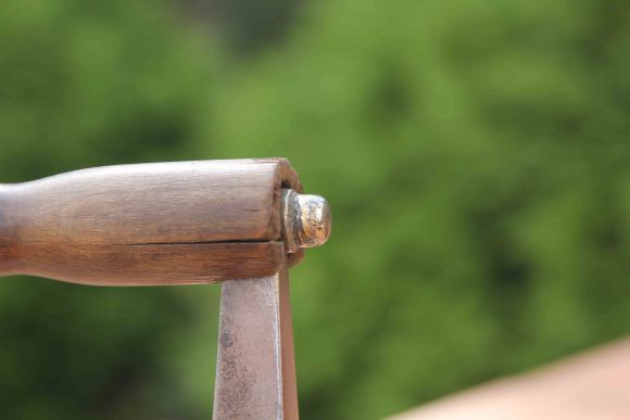 Старинный тяжелый утюг в прекрасном состоянии.