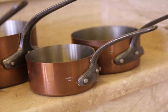 Чудесный набор медной посуды. Европа. Начало 20 века