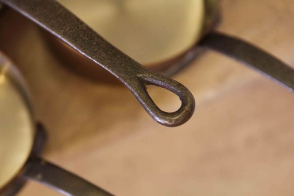 Чудесный набор медной посуды. Европа. Начало 20 века