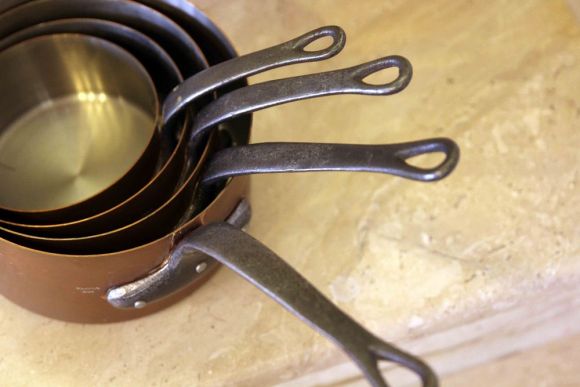 Чудесный набор медной посуды. Европа. Начало 20 века