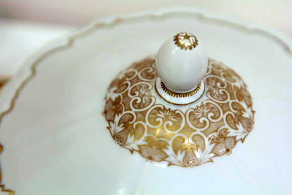 Винтажная супница - террин Weimar Porzellan 