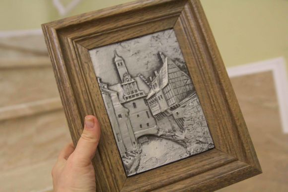 Интересная винтажная ключница. Европа. Начало 20 века