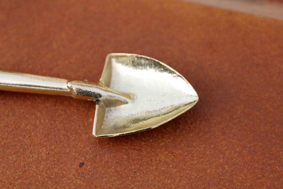 Латунная лопатка - открывалка для бутылок