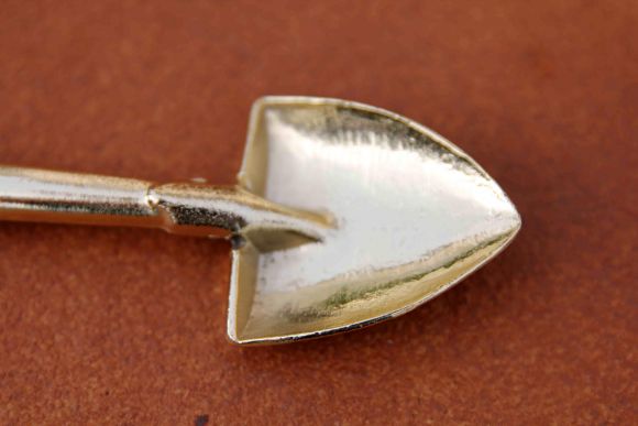 Латунная лопатка - открывалка для бутылок