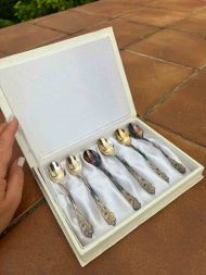 Винтажные десертные ложечки. Европа. Начало 20 века