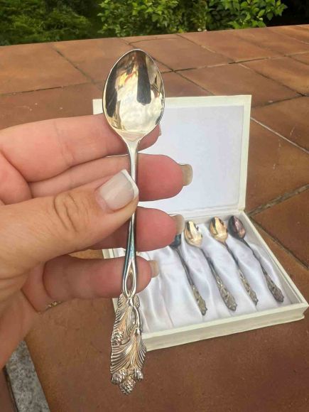 Винтажные десертные ложечки. Европа. Начало 20 века