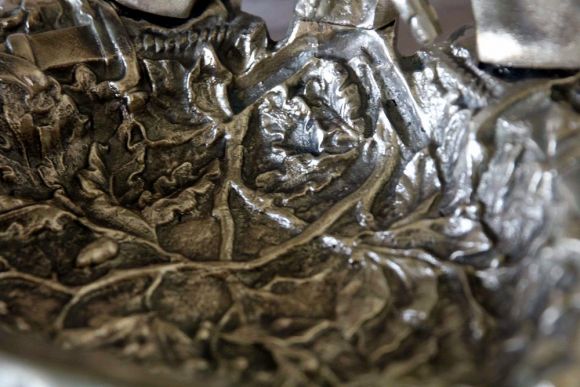 Роскошная зонтница из латунного литья. Европа. Конец 19 века