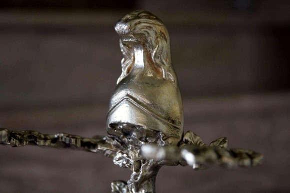 Роскошная зонтница из латунного литья. Европа. Конец 19 века