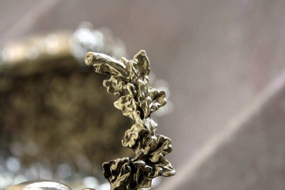 Роскошная зонтница из латунного литья. Европа. Конец 19 века