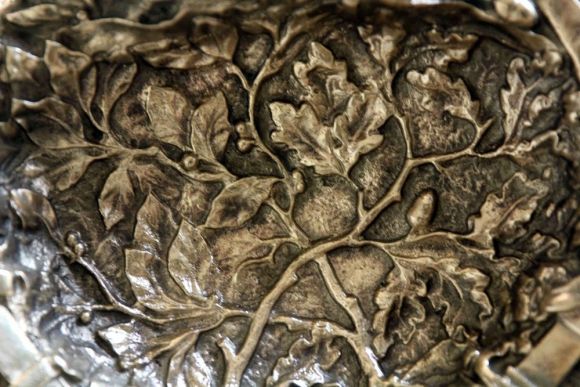 Роскошная зонтница из латунного литья. Европа. Конец 19 века