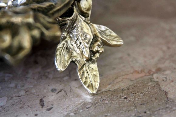 Роскошная зонтница из латунного литья. Европа. Конец 19 века