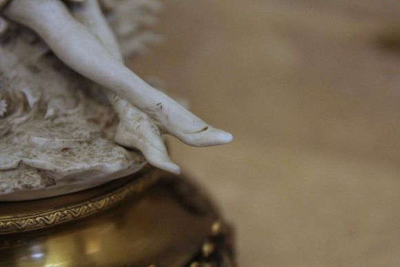 Невероятно красивая  статуэтка.Европа.Конец 19 века