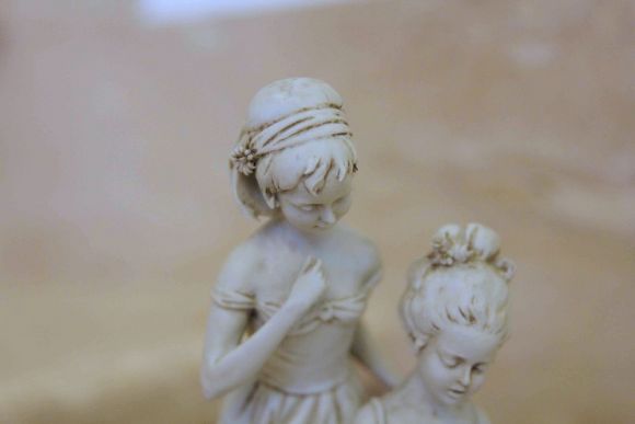 Невероятно красивая  статуэтка.Европа.Конец 19 века