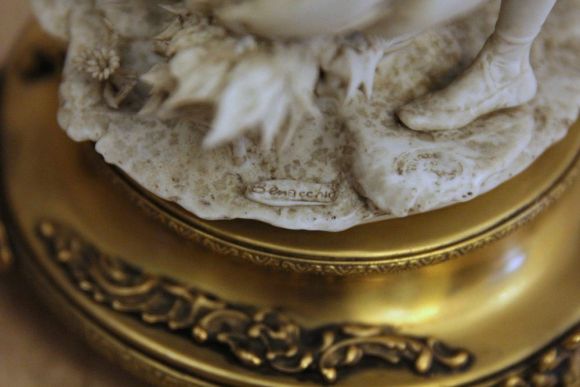 Невероятно красивая  статуэтка.Европа.Конец 19 века