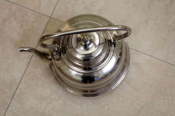 Старинный огромный чайник - серебрение. Идеальное состояние. JIMA