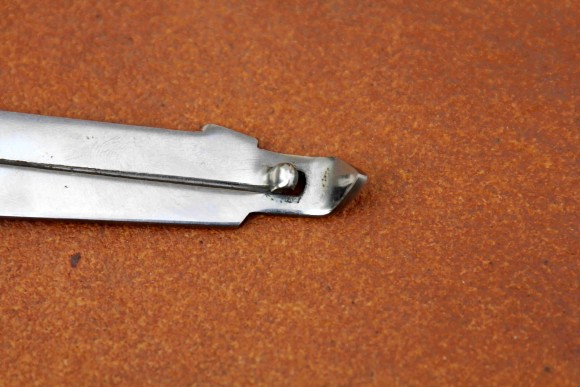 Винтажная открывалка в виде пистолета stainelesisteel.