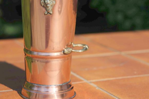 Зольник - зонтница из меди