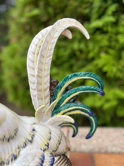 Статуэтка из фарфора Meissen "Петух". Европа. Начало 20 века