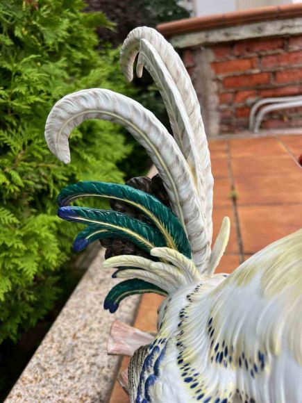 Статуэтка из фарфора Meissen "Петух". Европа. Начало 20 века