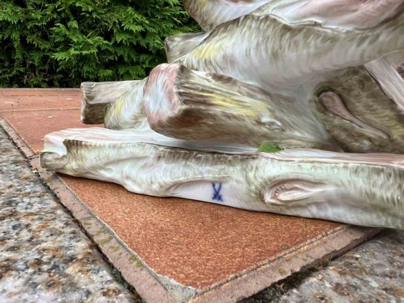 Статуэтка из фарфора Meissen "Петух". Европа. Начало 20 века