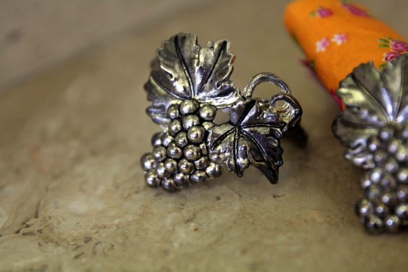 Изысканные винтажные кольца для салфеток. Европа. Середина 20 века