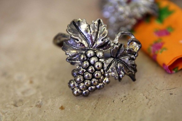 Изысканные винтажные кольца для салфеток. Европа. Середина 20 века