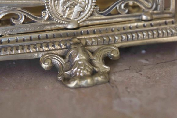 Изысканная старинная салфетница. Европа. Конец 19 века