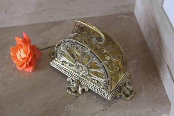 Изысканная старинная салфетница. Европа. Конец 19 века