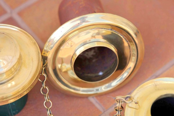 Старинная вьюшка - самоварная заглушка для печи 