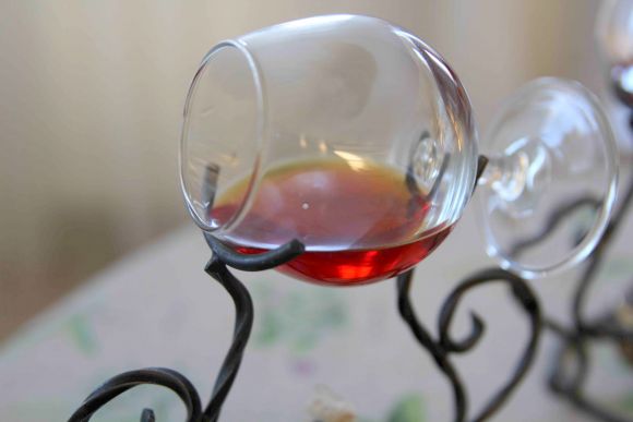 Антикварный коньячный набор с горелкой. начало 20 в.