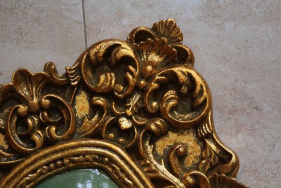 Завораживающая атикварная  рельефная картина .Европа. Начало 20 века