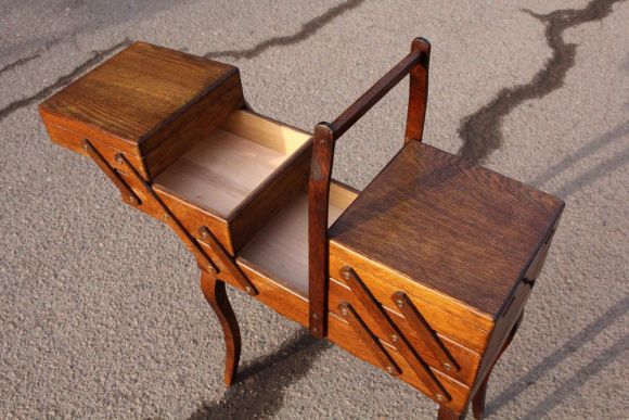 Чудесный сундучок для мелочей и рукоделия