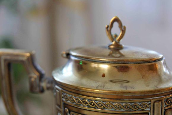 Великолепный антикварный набор для чаепития. Европа. Начало 20 в