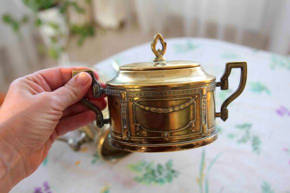 Великолепный антикварный набор для чаепития. Европа. Начало 20 в