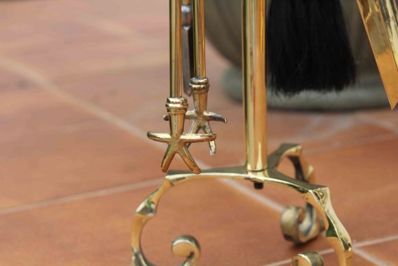 Антикварные каминные аксессуары. Европа. Начало 20 века