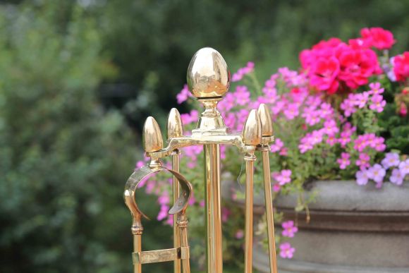 Антикварные каминные аксессуары. Европа. Начало 20 века