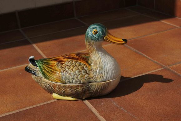 Масленка - паштетница УТКА для сервировки стола