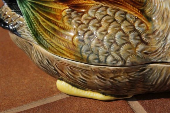 Масленка - паштетница УТКА для сервировки стола