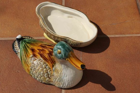 Масленка - паштетница УТКА для сервировки стола