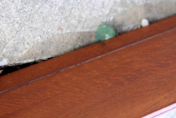 Винтажная деревянная настенная полка