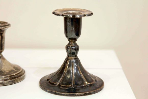 Старинные подсвечники в серебрении на выбор. Европа.