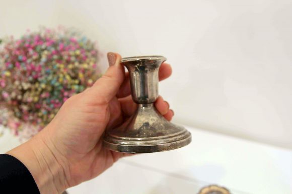 Старинные подсвечники в серебрении на выбор. Европа.